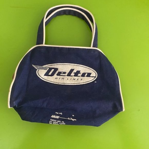 Delta Airlines Bags Vintage Delta Airlines Mini Purse Poshmark